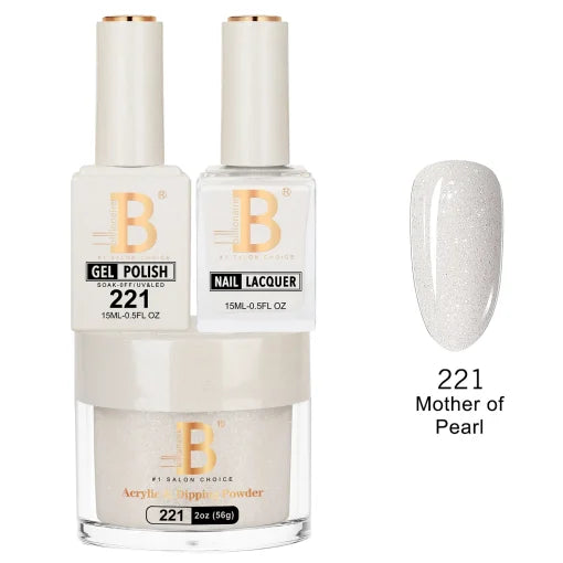 Billionaire Trio Matching Set - Imperial Collection - Mother of Pearl (221)