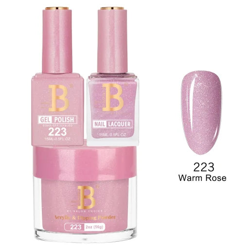 Billionaire Trio Matching Set - Imperial Collection - Warm Rose (223)