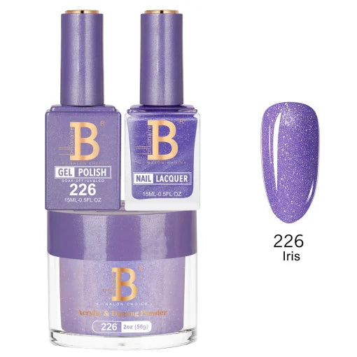 Billionaire Trio Matching Set - Imperial Collection - Iris (226)