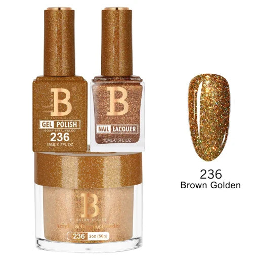 Billionaire Trio Matching Set - Imperial Collection - Brown Golden (236)