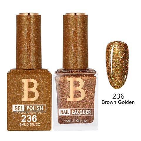 Billionaire Duo Matching Set - Imperial Collection - Brown Golden (236)