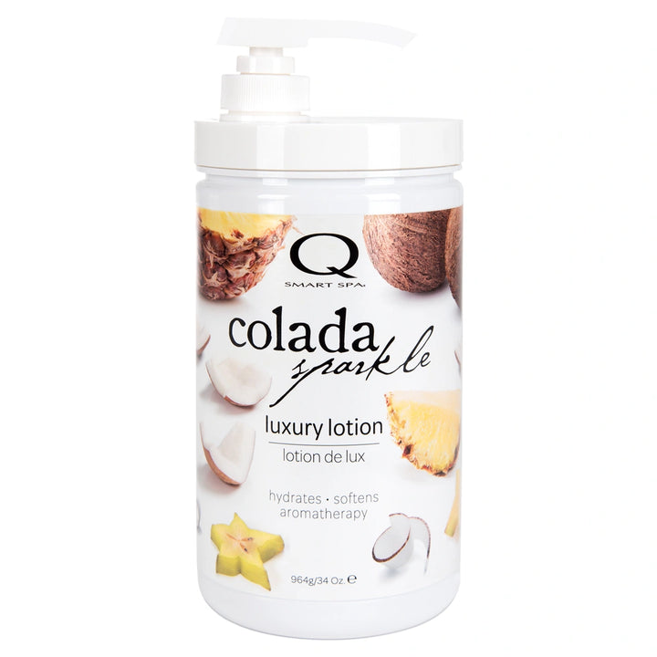 Qtica Smart Spa Luxury Lotion | Professional Moisturizing Lotion 8.5oz & 34oz