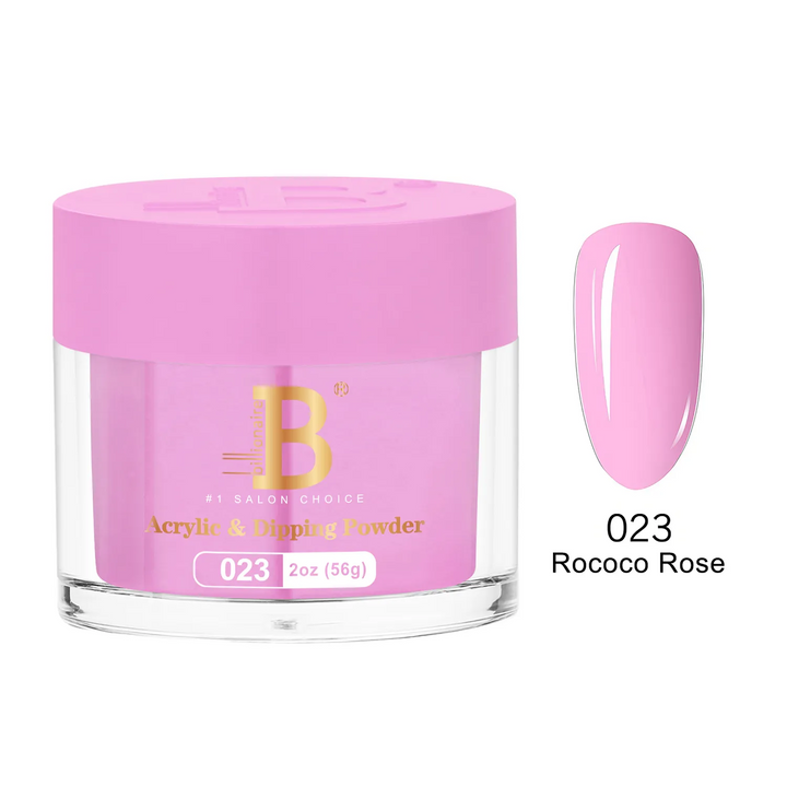 Billionaire Dip Acrylic Powder - Imperial Collection - Rococo Rose (023)