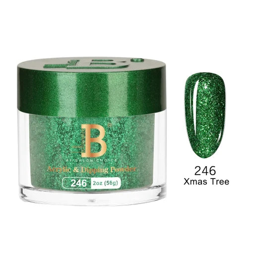 Billionaire Dip Acrylic Powder - Imperial Collection - Xmas Tree (246)