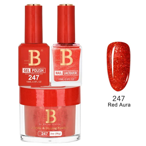 Billionaire Trio Matching Set - Imperial Collection - Red Aura (247)