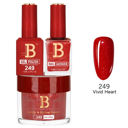 Billionaire Trio Matching Set - Imperial Collection - Vivid Heart (249)