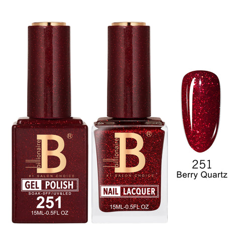 Billionaire Duo Matching Set - Imperial Collection - Berry Quartz (251)