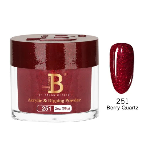 Billionaire Dip Acrylic Powder - Imperial Collection - Berry Quartz (251)