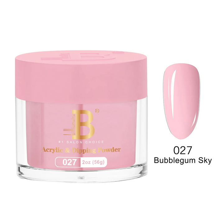 Billionaire Dip Acrylic Powder - Imperial Collection - Bubblegum Sky (027)