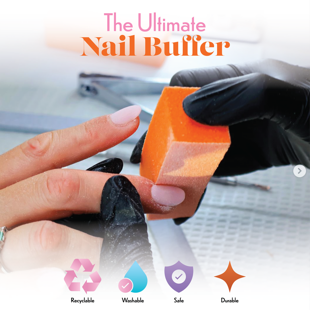 Buff Bloom 3-Way Buffers - Orange & Black 080/080 (500 pieces)