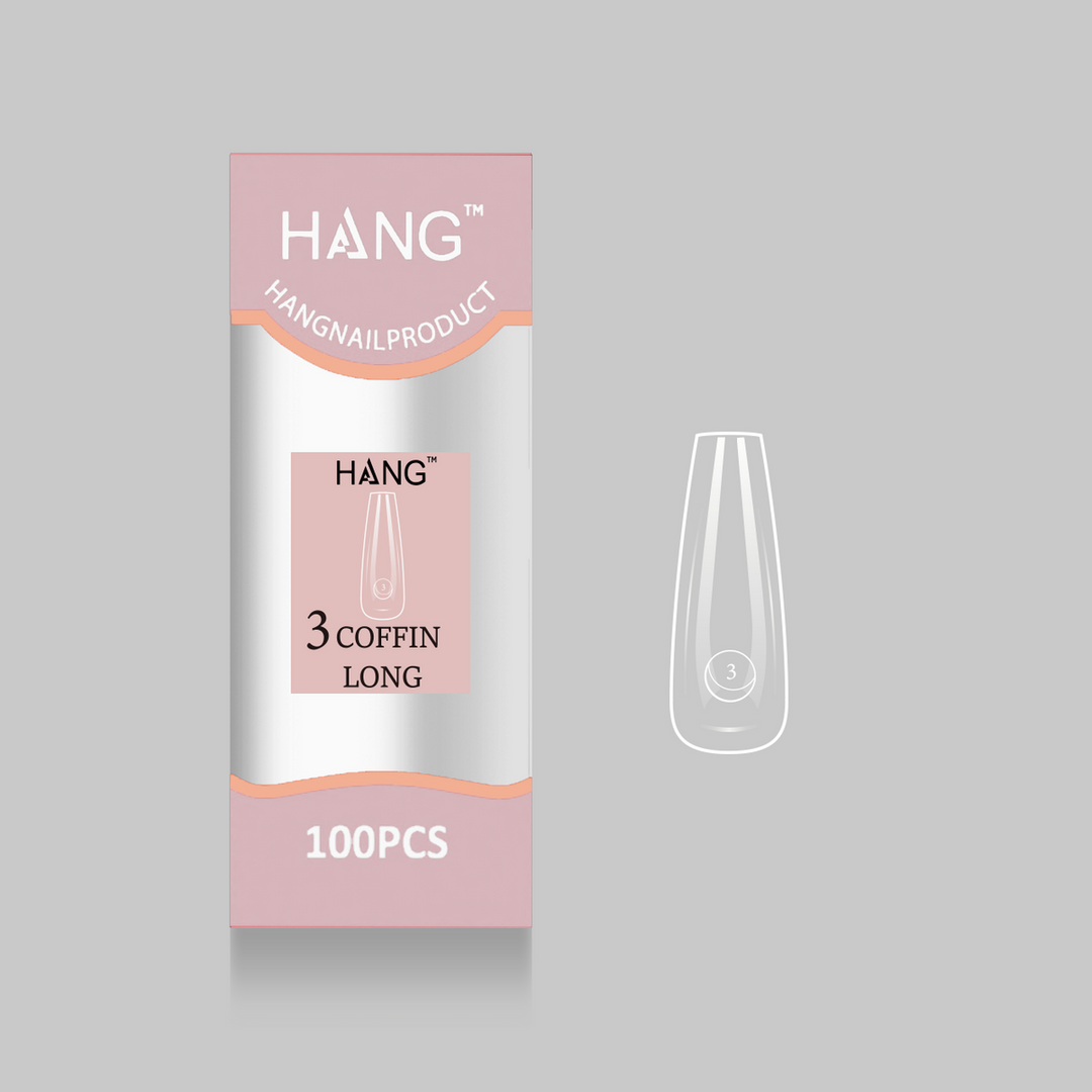 Hang Nail Products - Premium Tip Refill (Coffin Long) - 100 pcs.