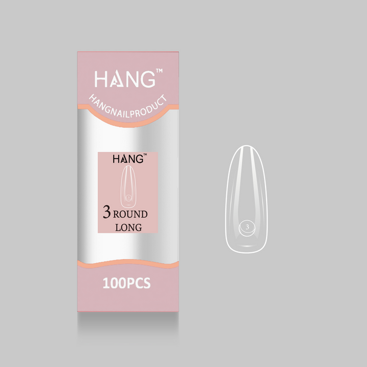 Hang Nail Products - Premium Tip Refill (Round Long) - 100 pcs.