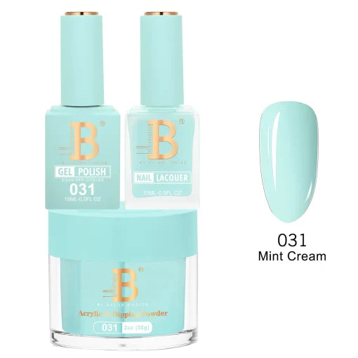 Billionaire Trio Matching Set - Imperial Collection - Mint Cream (031)