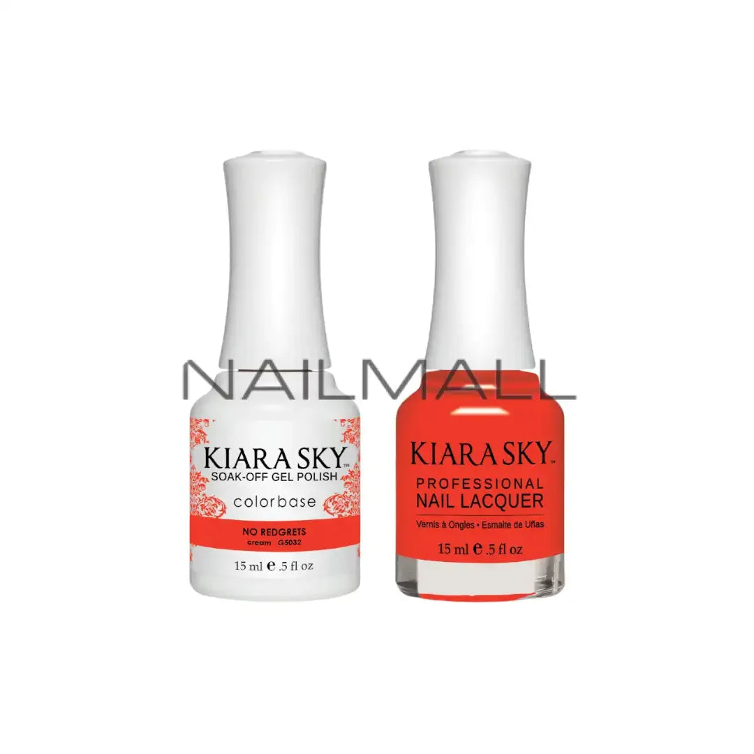 No Redgrets	5032 - Kiara Sky	All in One	Gel Duo	Matching Gel and Nail Polish