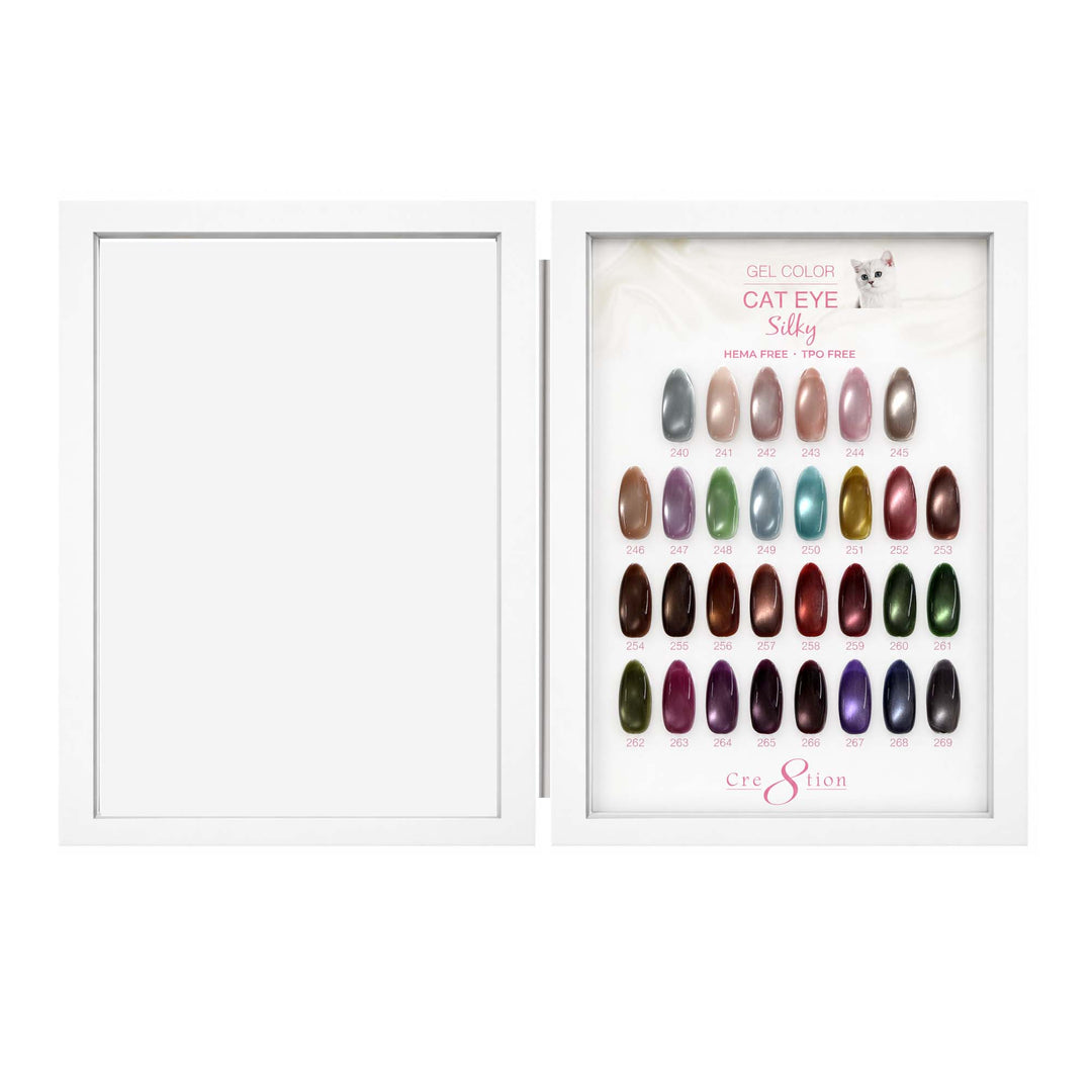 Cre8tion Cat Eye Silky Kit - 30 Colors Gel Collection