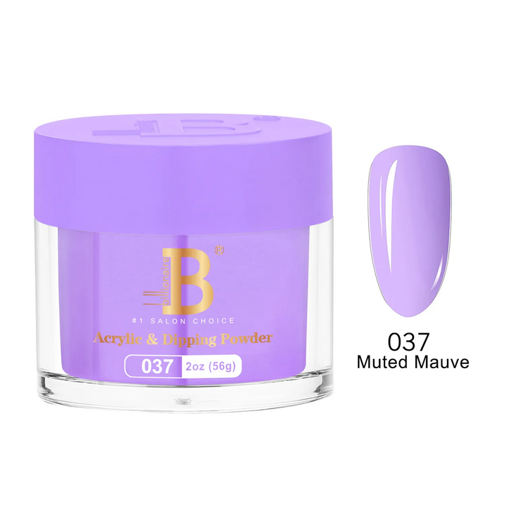 Billionaire Dip Acrylic Powder - Imperial Collection - Muted Mauve (037)