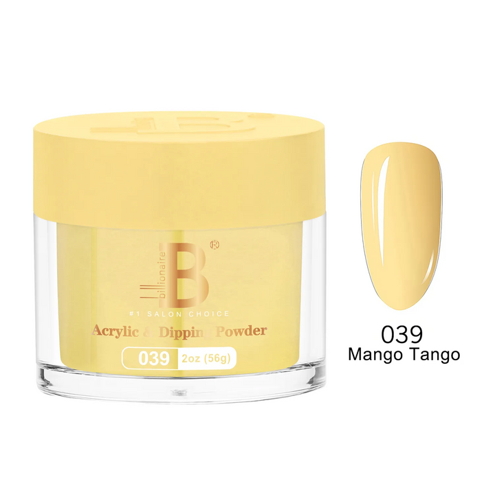 Billionaire Dip Acrylic Powder - Imperial Collection - Mango Tango (039)
