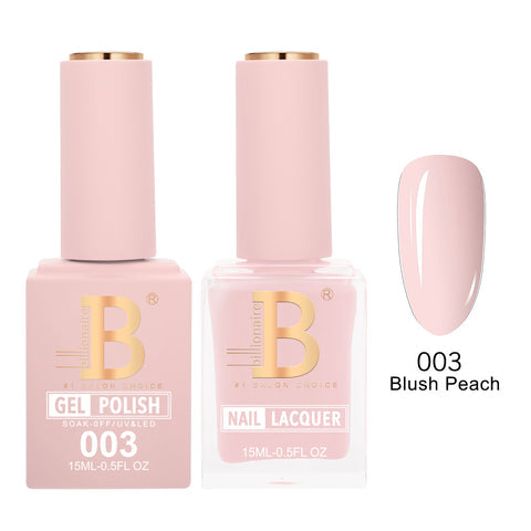 Billionaire Duo Matching Set - Imperial Collection - Blush Peach (003)