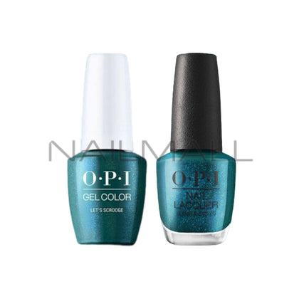 OPI	Holiday/Winter 2023	Terribly Nice	Gel Duo	Matching Gelcolor and Nail Polish	Let's Scrooge	Q04