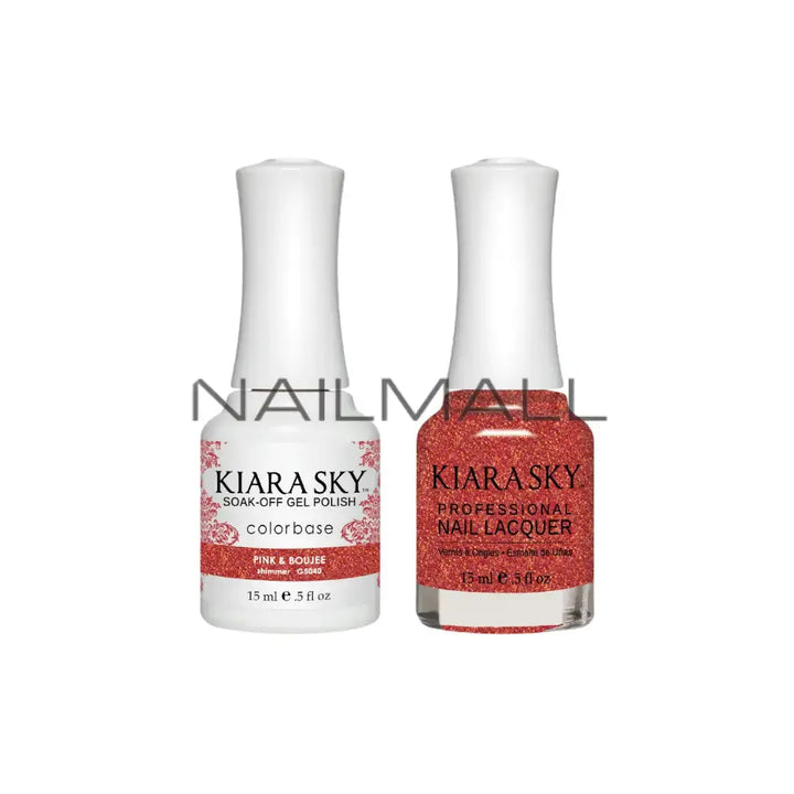 Pink & Boujee	5040 - Kiara Sky	All in One	Gel Duo	Matching Gel and Nail Polish