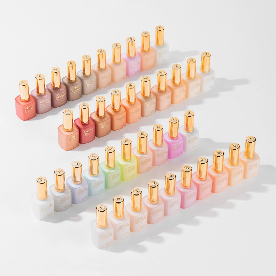 Aprés Light and Shadow 40 Sheer Gel Couleur Full Collection 10ml