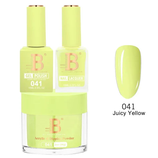 Billionaire Trio Matching Set - Imperial Collection - Juicy Yellow (041)