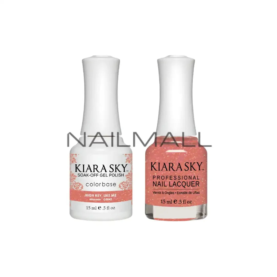 High Key, Like Me	5042 - Kiara Sky	All in One	Gel Duo	Matching Gel and Nail Polish