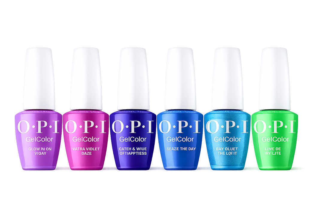 OPI GelColor "Trip To The Brite Side" Summer 2026 Collection - ADD-ON Kit #1 (6 Shades)