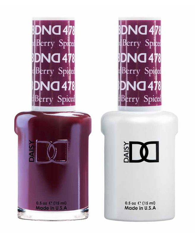 Spiced Berry #478 - Daisy DND Matching Gel Duo Set