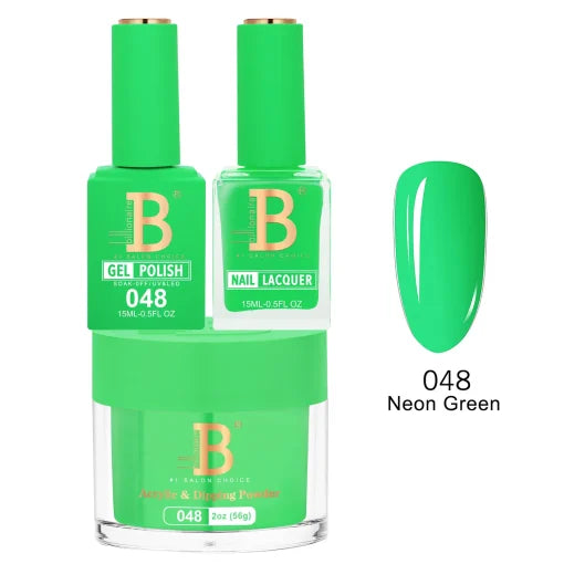 Billionaire Trio Matching Set - Imperial Collection - Neon Green (048)