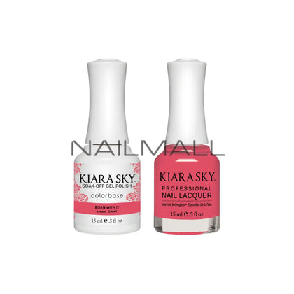 Kiara Sky	All in One	Gel Duo	Matching Gel and Nail Polish	Born With It	5049