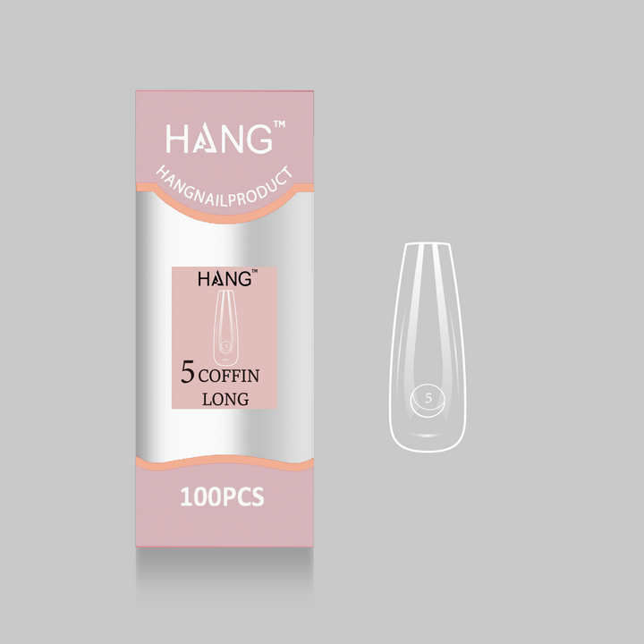Hang Nail Products - Premium Tip Refill (Coffin Long) - 100 pcs.