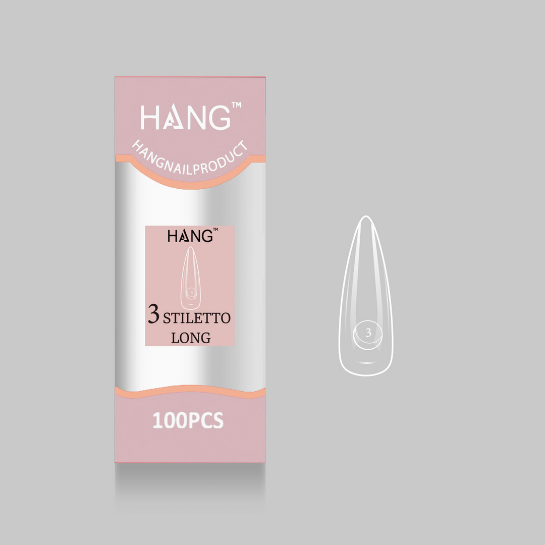 Hang Nail Products - Premium Tip Refill (Stilleto Long) - 100 pcs.