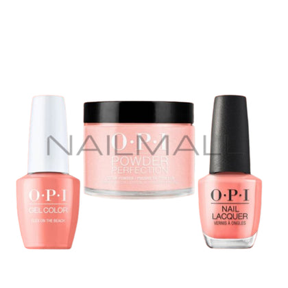 OPI	Summer 2023	Summer Makes the Rules	Trio Set	Flex On the Beach	P005