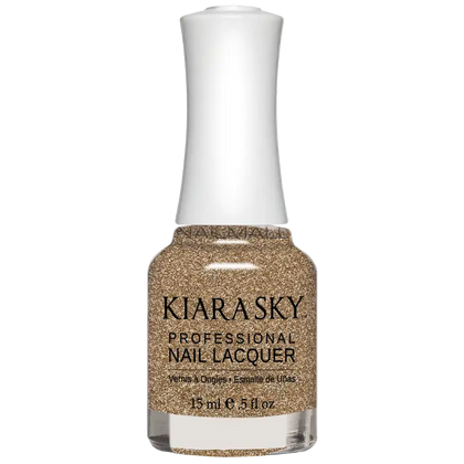 Kiara Sky	All in One	Nail Lacquer	Dripping in Gold	N5017