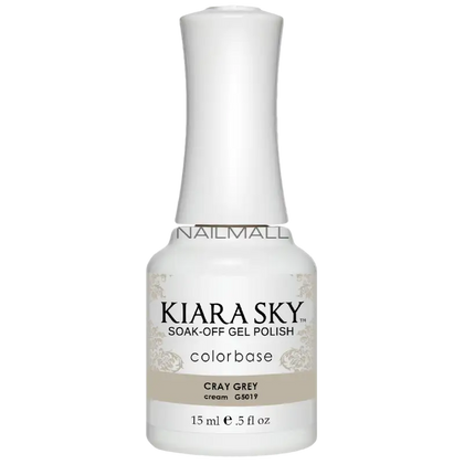 Kiara Sky	All in One	Gel Polish	Cray Grey	G5019