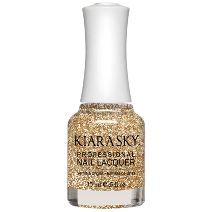 Kiara Sky	All in One	Nail Lacquer	Champagne Toast	N5025