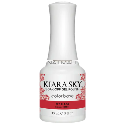 Kiara Sky	All in One	Gel Polish	Red Flags	G5031