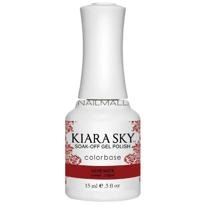 Love Note	G5034 - Kiara Sky	All in One	Gel Polish