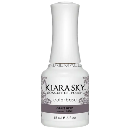 Kiara Sky	All in One	Gel Polish	Grape News	G5062