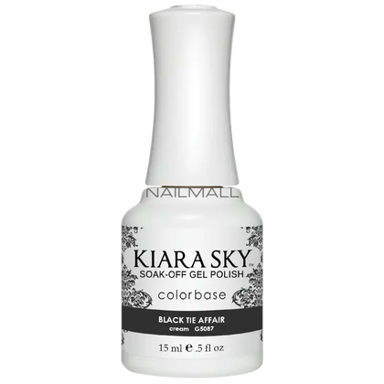 Kiara Sky	All in One	Gel Polish	Black Tie Affair	G5087