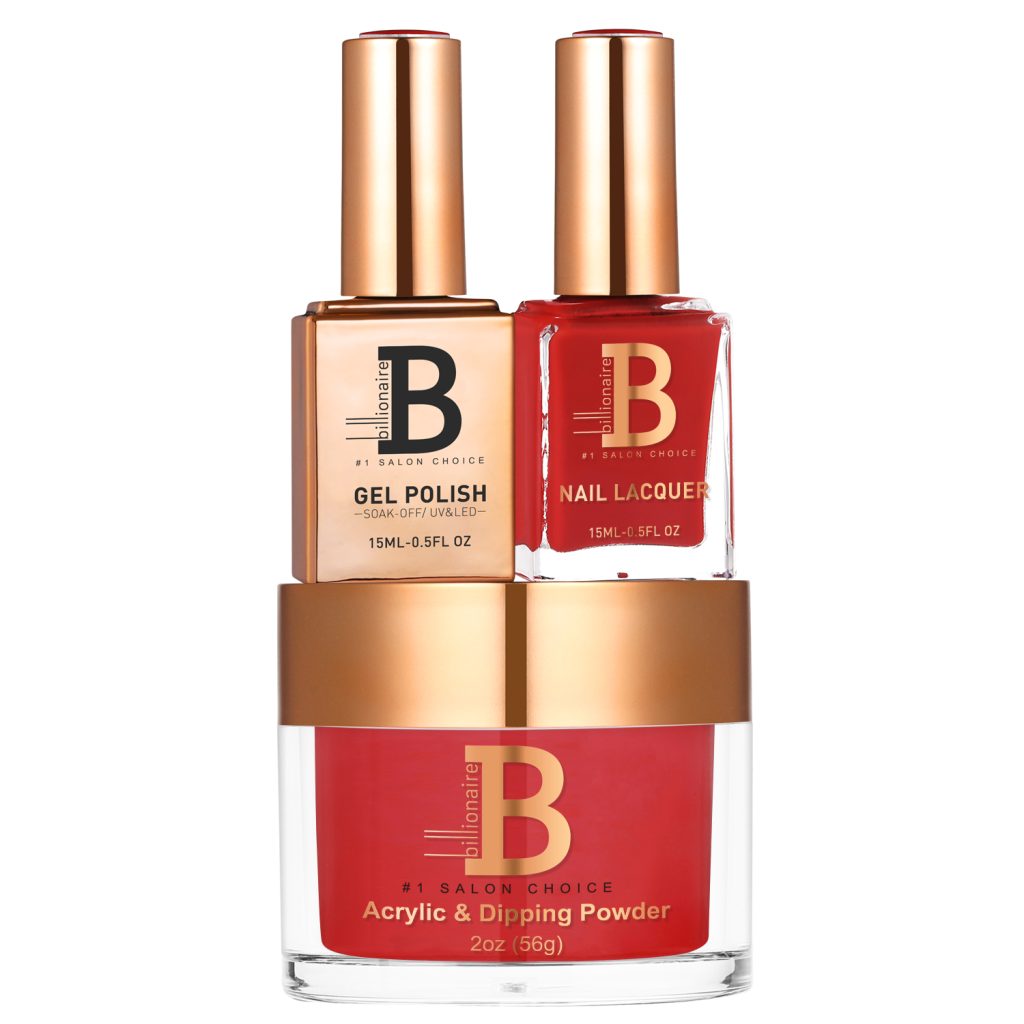 051 Valley Red - Billionaire Trio Matching Set