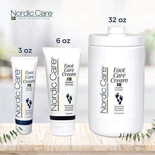 Nordic Care Foot Cream | Deep Moisturizing Foot Cream – 3oz, 6oz & 32oz