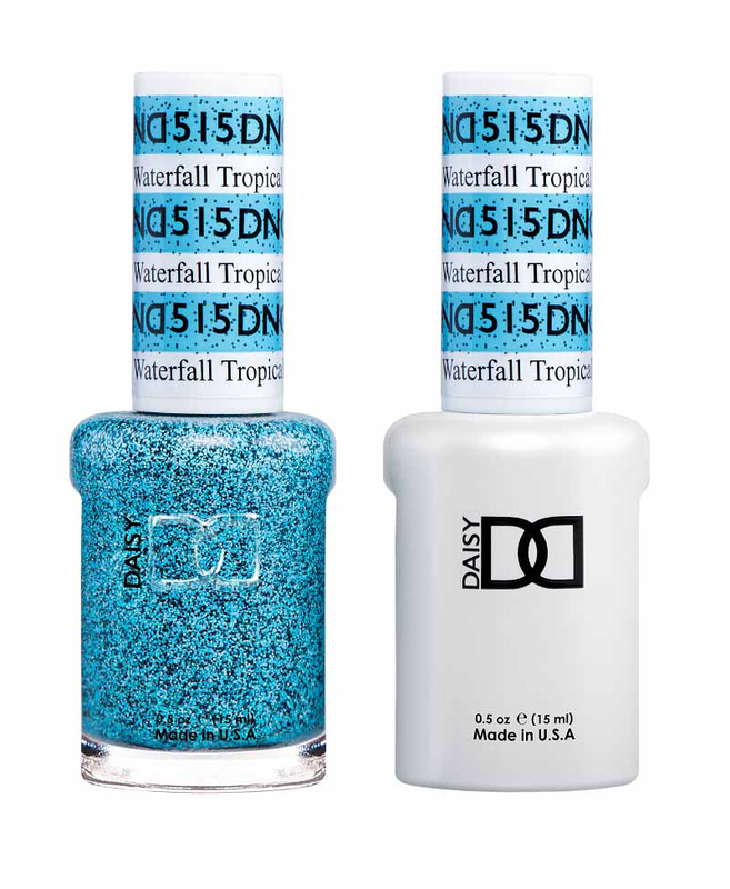 Tropical Waterfall #515 - Daisy DND Matching Gel Duo Set