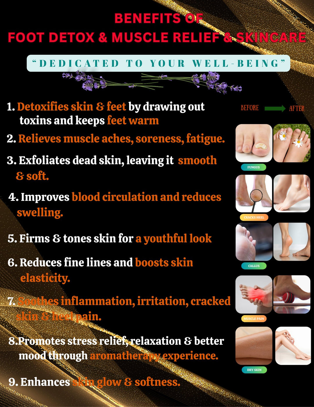 Royal 5-in-1 Foot Therapy Pedicure Kit – Royal Signature | Herbal Bliss