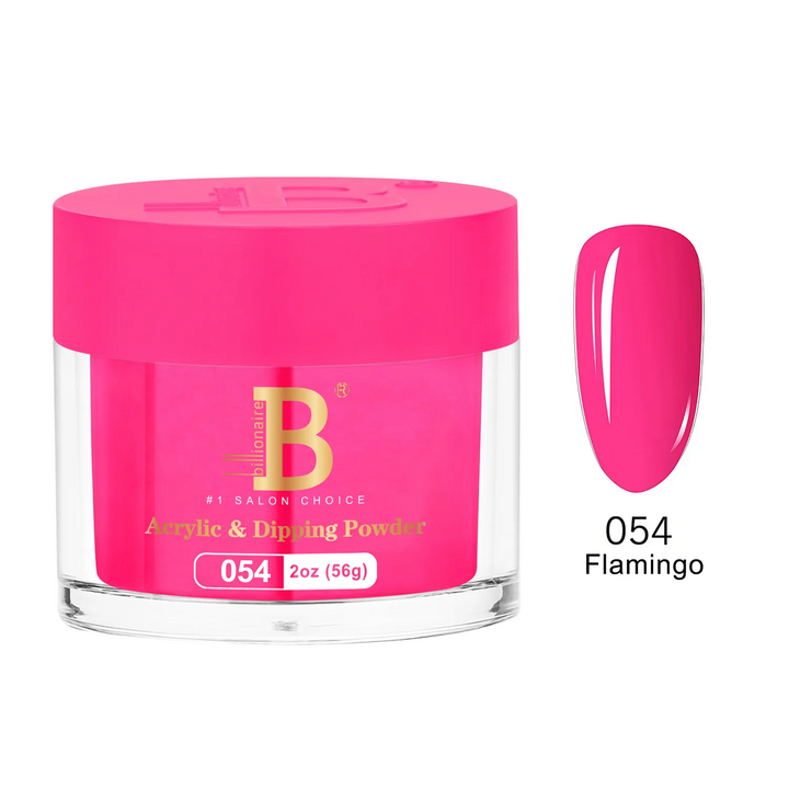 Billionaire Dip Acrylic Powder - Imperial Collection - Flamingo (054)
