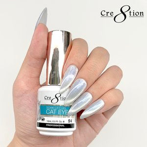 Cre8tion Cat Eye Soak Off Gel - 54