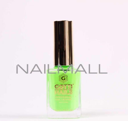 #55L Gotti Nail Lacquer - Glo On Green 