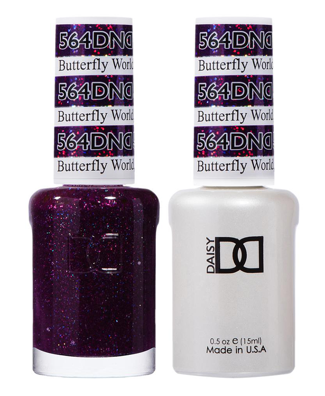 Butterfly World, Fl #564 - Daisy DND Matching Gel Duo Set