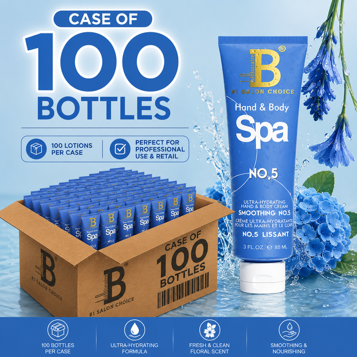 Billionaire Hand & Body Spa Cream Lotion 3oz | Nourishing Moisturizing Spa Cream
